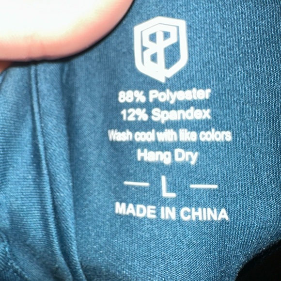 Born Primitive Blue Sleeveless muscle tee L gym weightlifting activewear - Picture 4 of 4